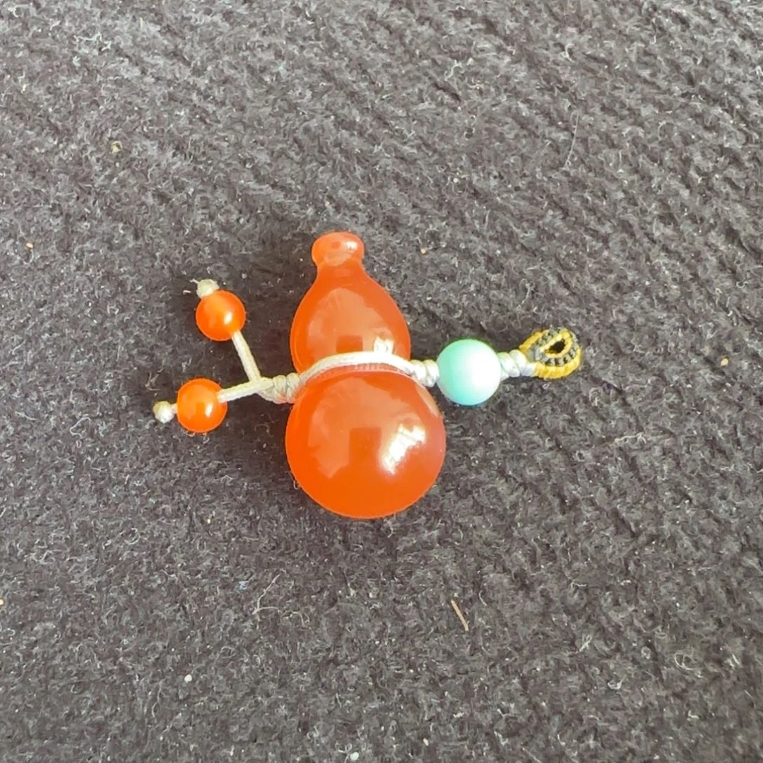 道***我南红玛瑙未镶嵌葫芦葫芦