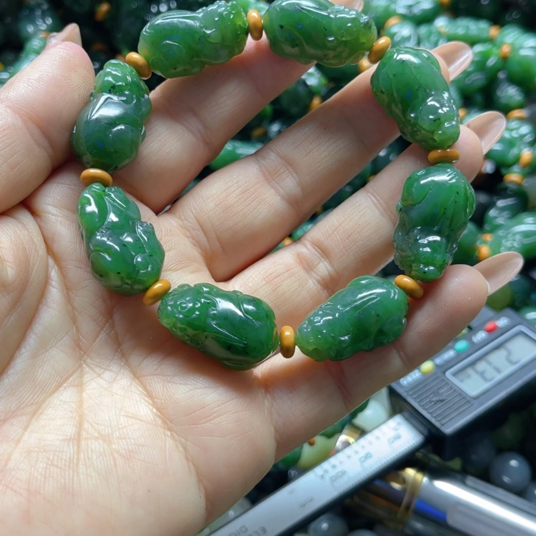 和田玉手链未镶嵌