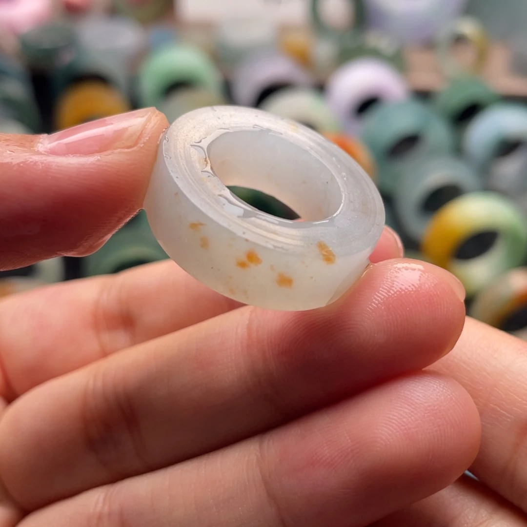 定制翡翠未镶嵌  金子（包容）