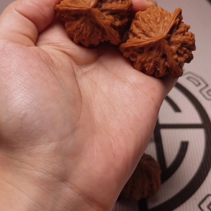 宇***昊桃核吊坠盘山三棱