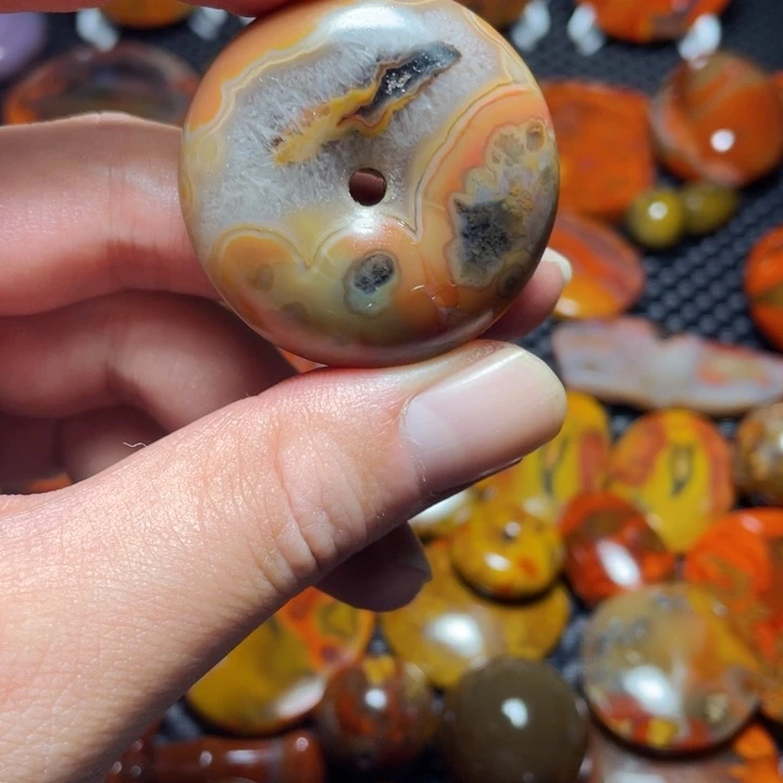 未镶嵌战国红玛瑙/玉髓