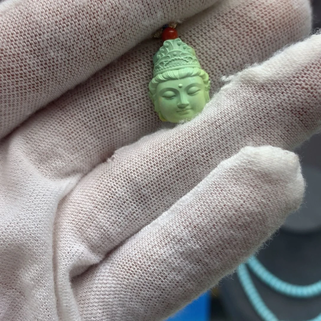 绿松石挂件未镶嵌