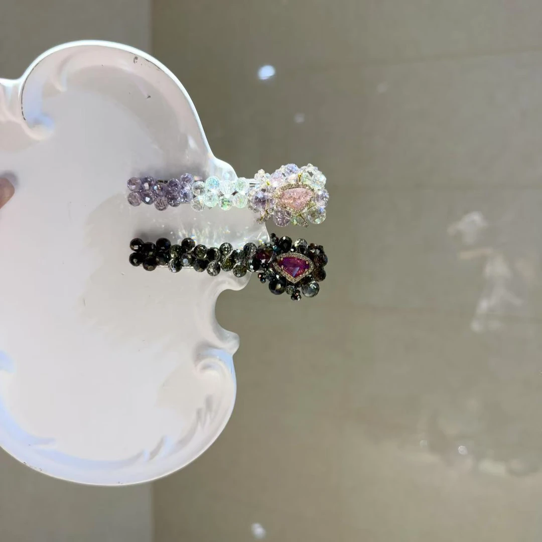 【莫奈海之星】双色芭比耶长版边夹设计轻奢气质优雅