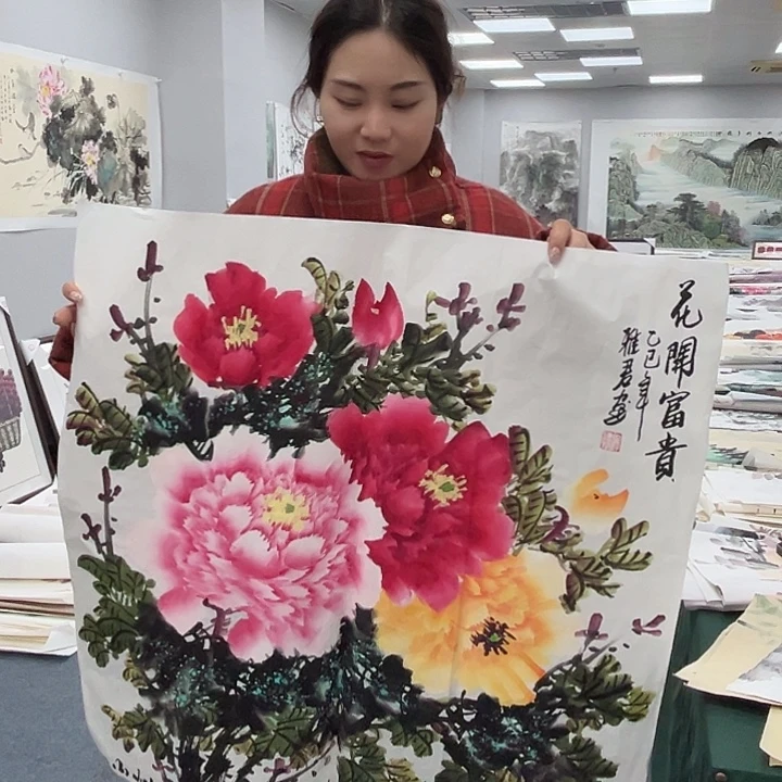 国画纯手绘国画作品大放漏