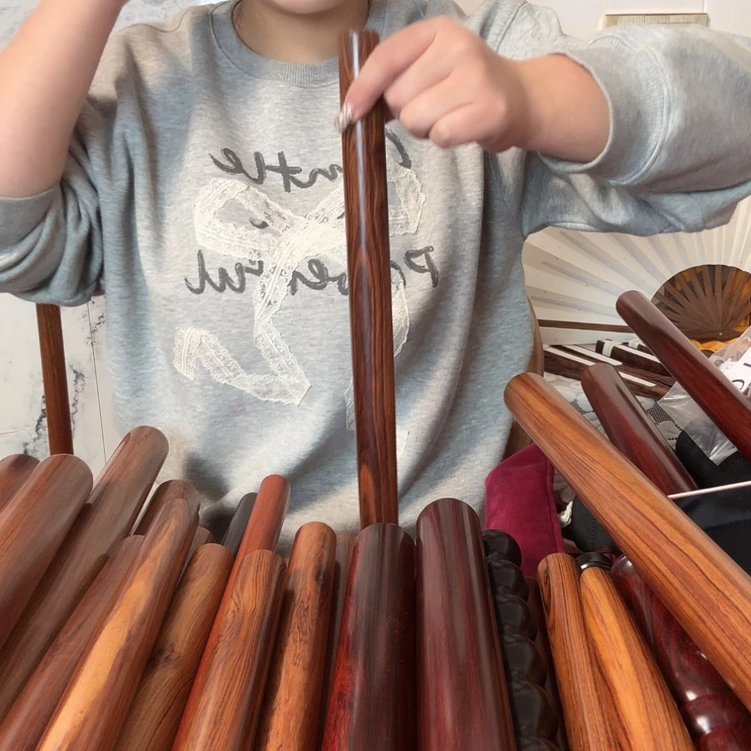 简***兮实木长款