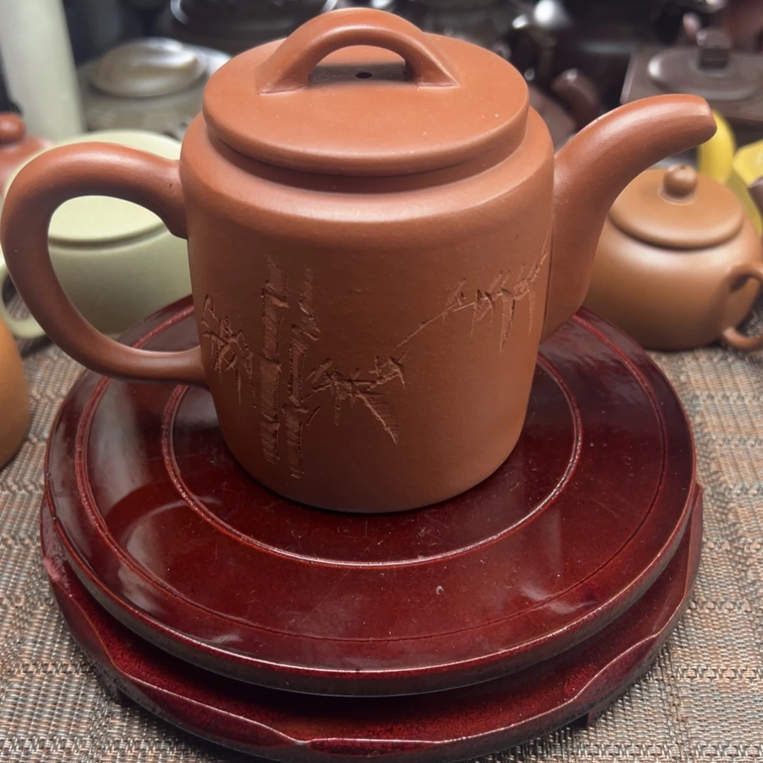 茶壶紫砂宜兴原矿紫砂壶350毫升容量