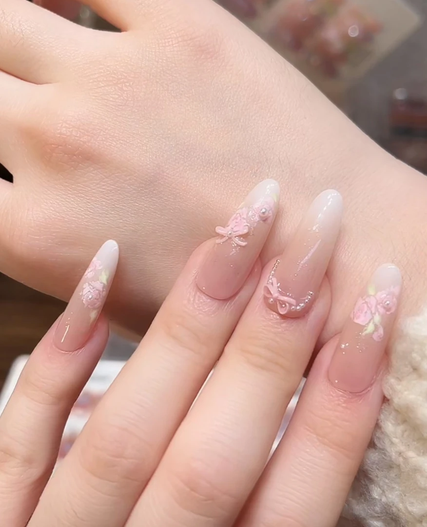 NANNAN[白玉兰]手工穿戴甲H827（XX-05）