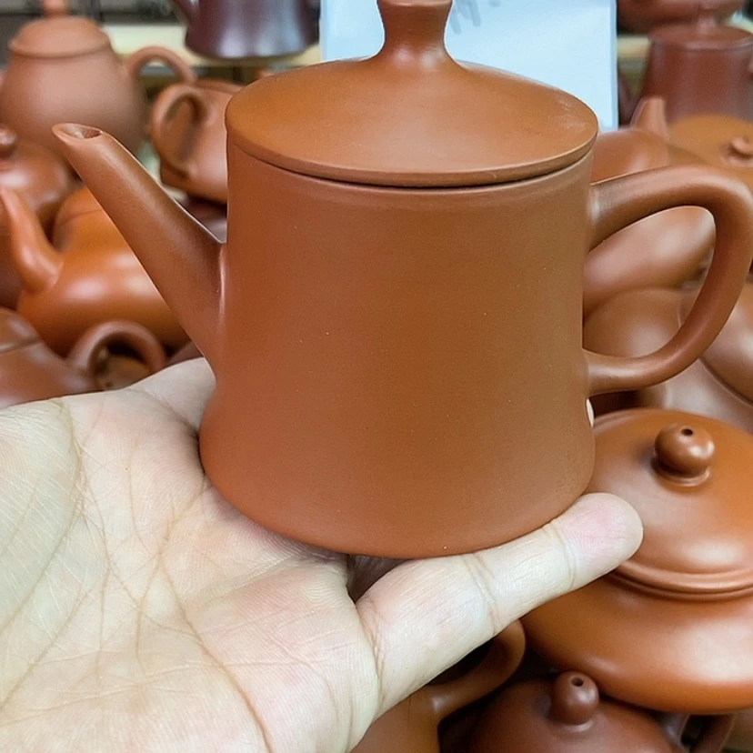 【闪购商品】茶壶朱泥125cc000000000000000