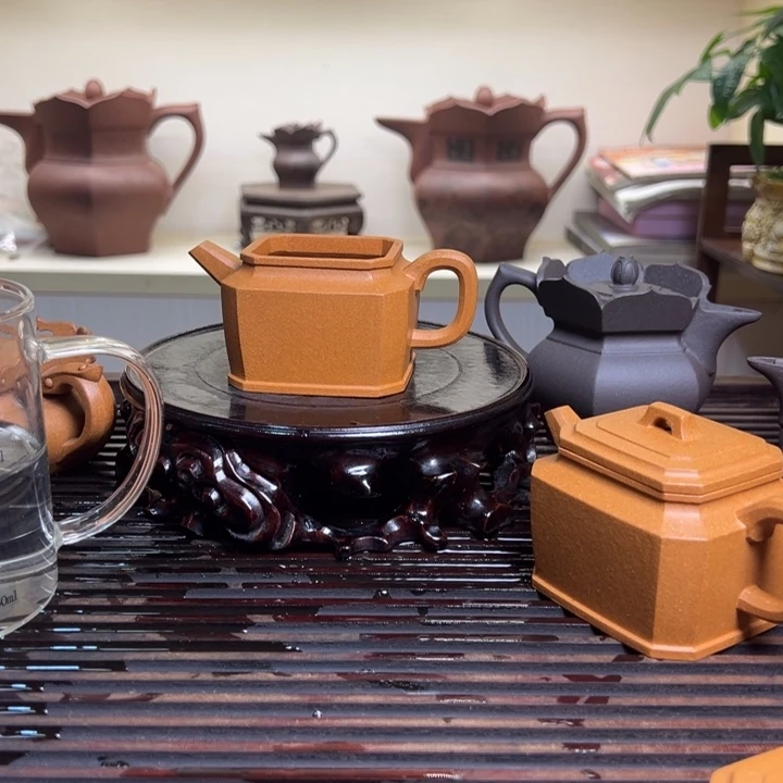 清***楼紫砂公道杯宜兴紫砂150