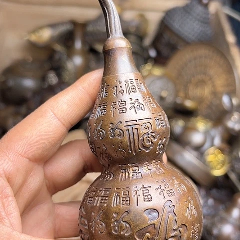 铜制工艺摆件把玩