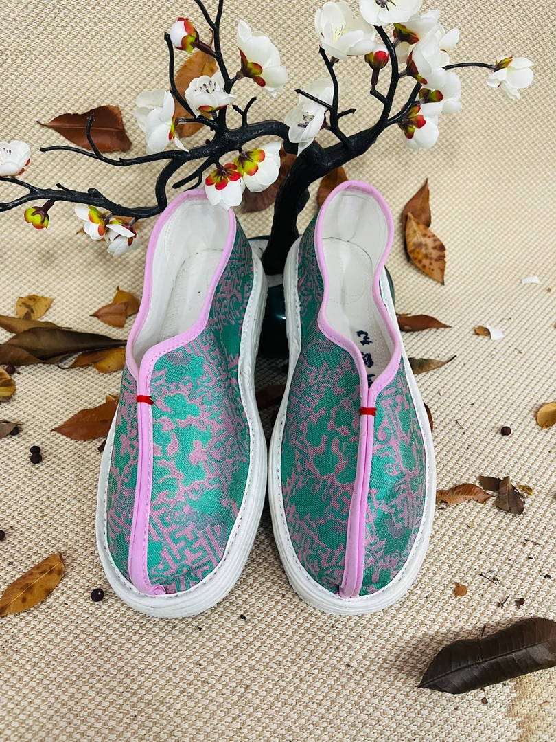 【翠芬—两片单鞋】布鞋中国风千层底布鞋民族风老北京布鞋复古