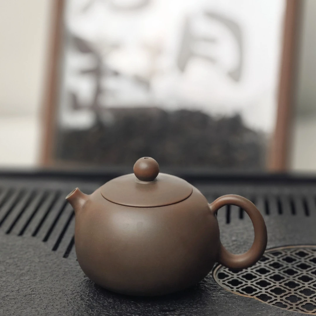 纯手工西施壶广西钦州坭兴陶茶壶传统工艺|送礼典雅之选