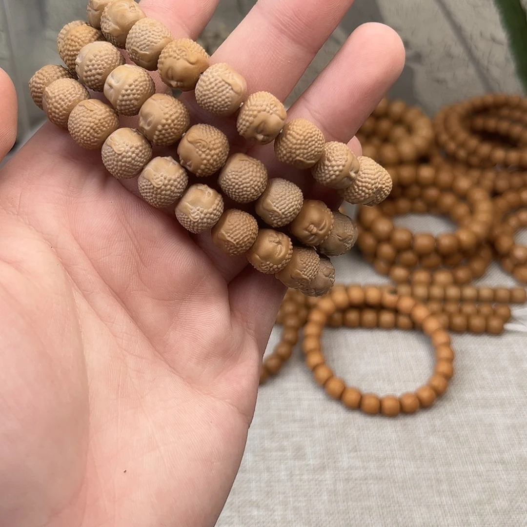 猴头核桃吊坠宝宝佛联手款