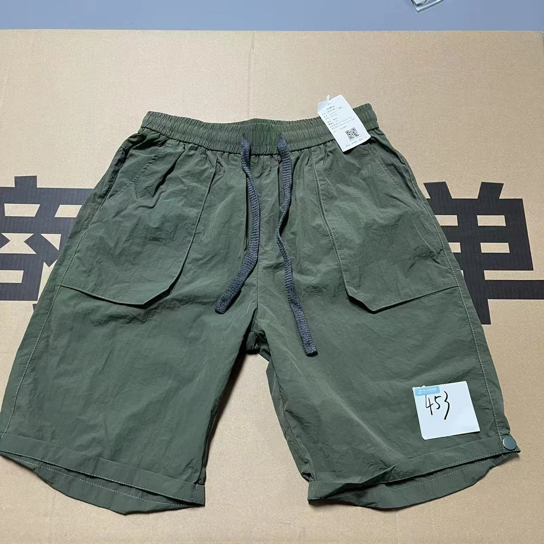 【粉丝断码】春夏款长袖时尚休闲宽松短裤453