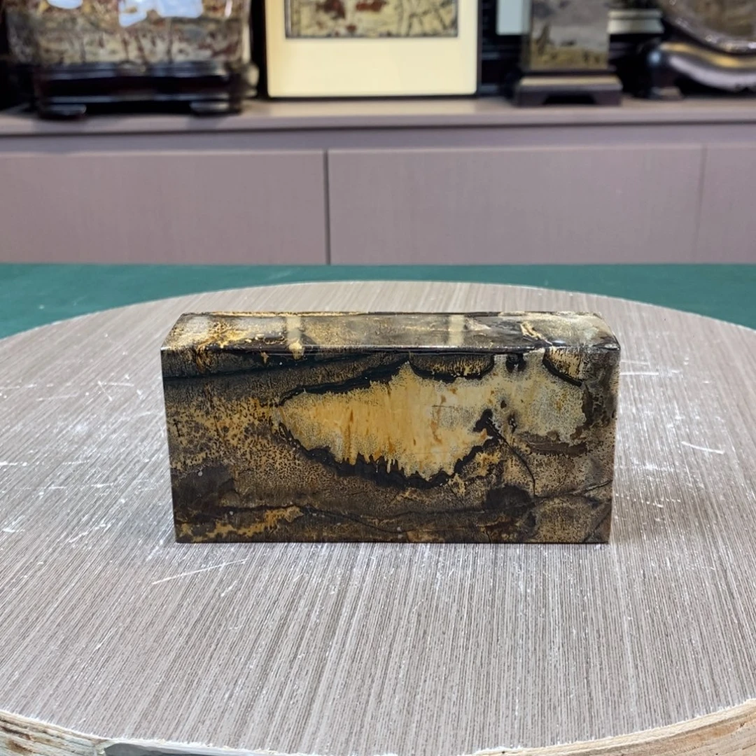 石材广西国画石草花石