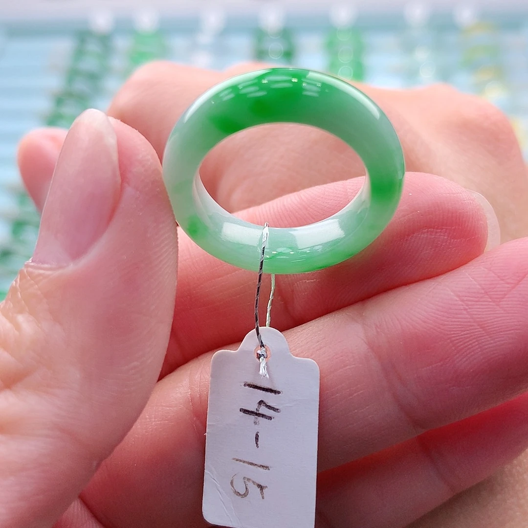 未镶嵌戒指翡翠A货缅甸翡翠