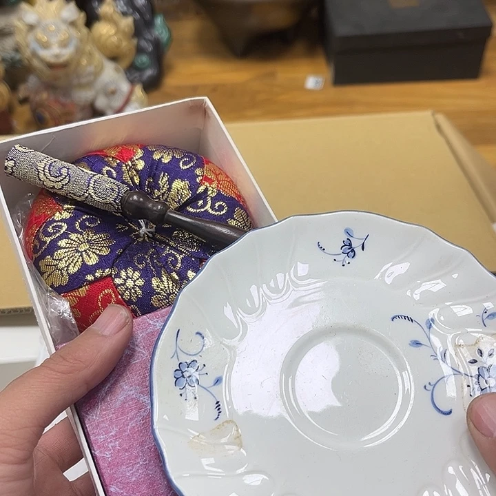 自***己瓷片瓷器摆件工艺品摆件