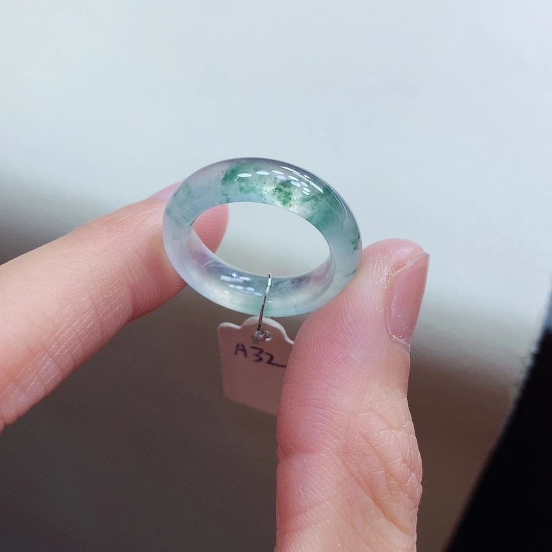 未镶嵌戒圈翡翠12号