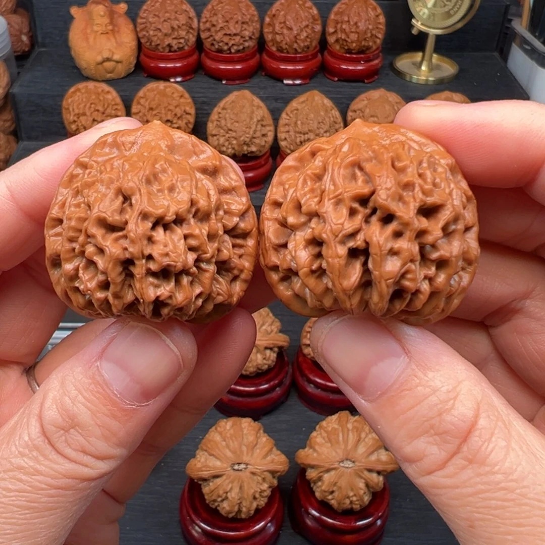 文玩核桃吊坠37全是秦闷