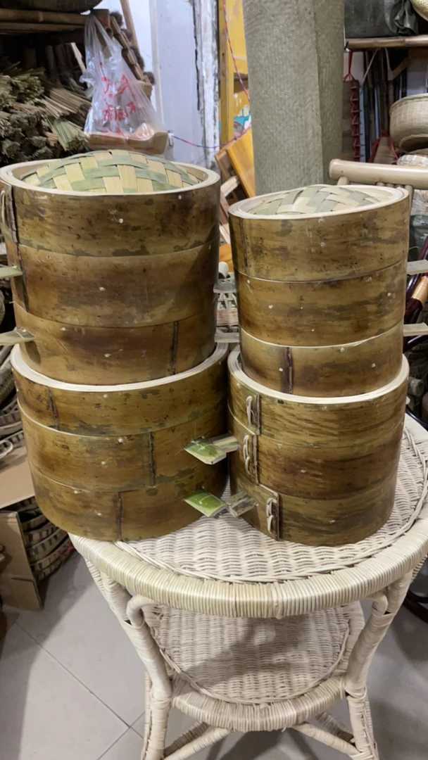 竹蒸笼 聚奎竹蒸笼 全竹全手工 无胶无漆 居家好物 一切可蒸 争气