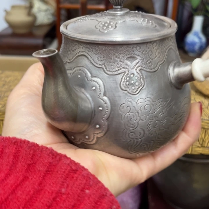 用***2银中古工艺品摆件