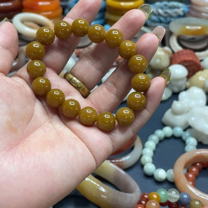 合金手链石英质玉