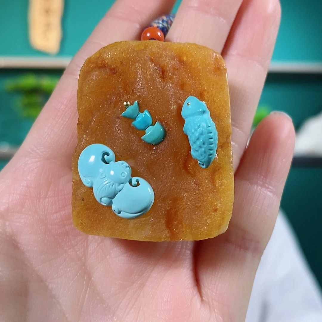 未镶嵌蜜蜡珠宝奇石