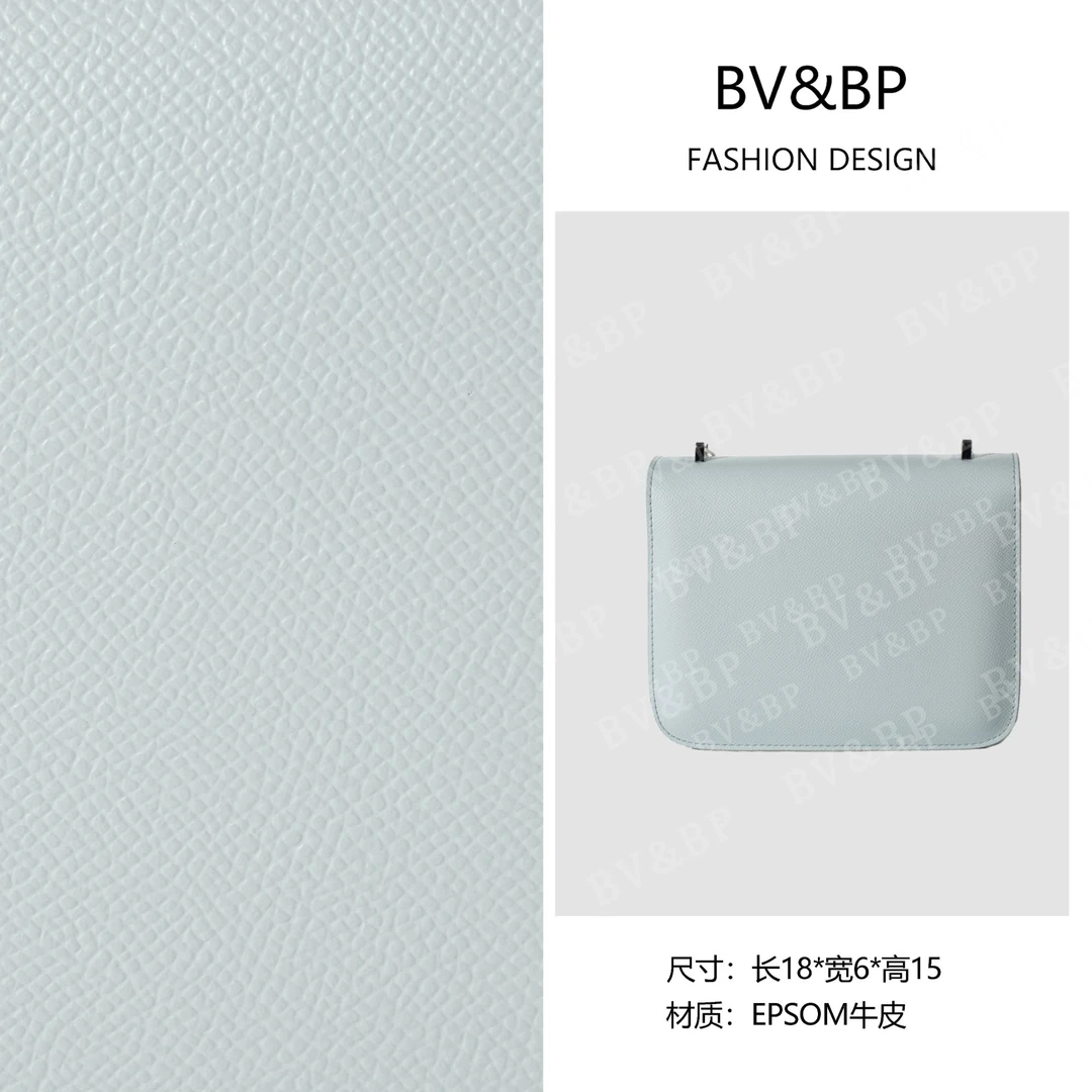 BV&BP· 原创设计 真皮高定手提单肩包    BV19-2-圣杯蓝