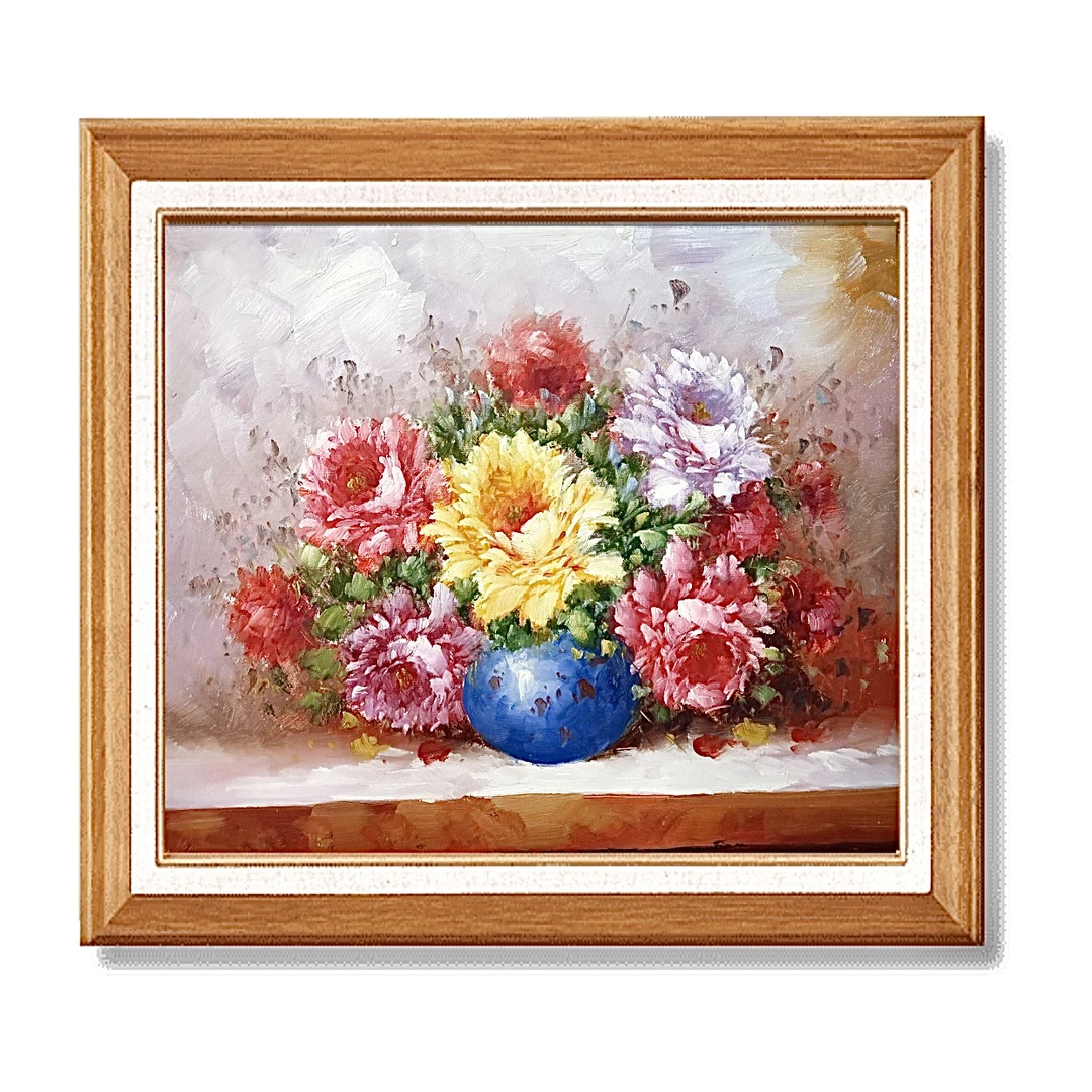 古典花卉 | 50cm×60cm | 横板 | 画芯