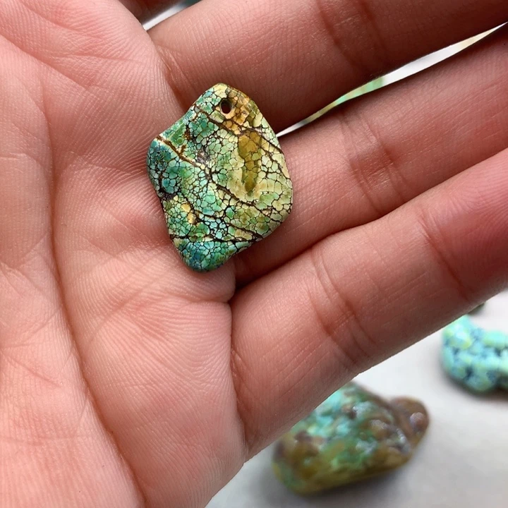 哈***2三彩随型小小小彩花车挂