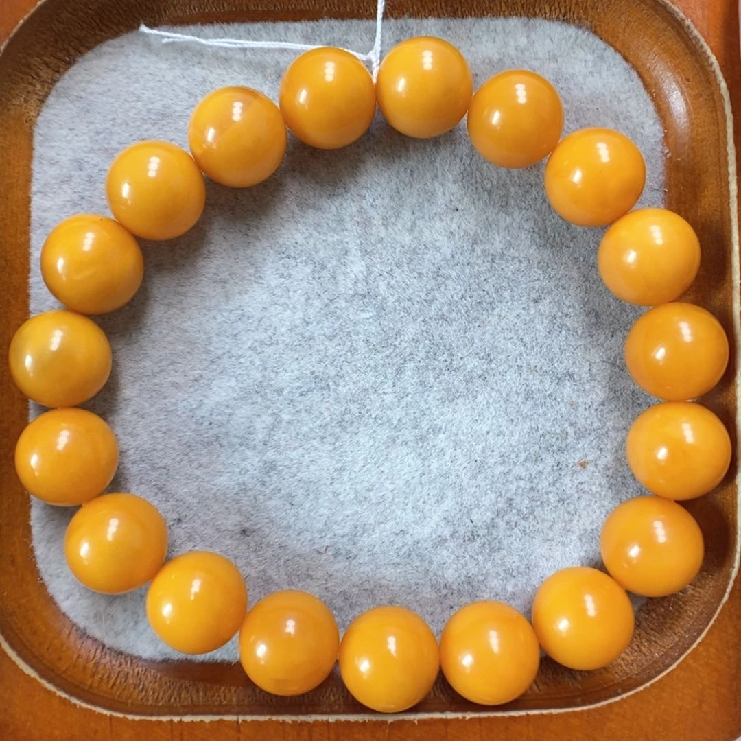 蜜蜡手串未镶嵌蜜蜡手串
