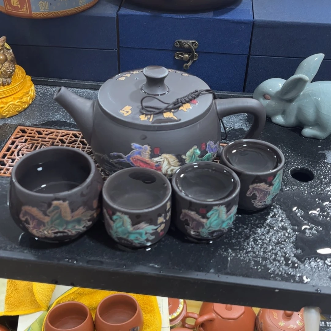 紫砂茶杯紫砂壶一壶4杯