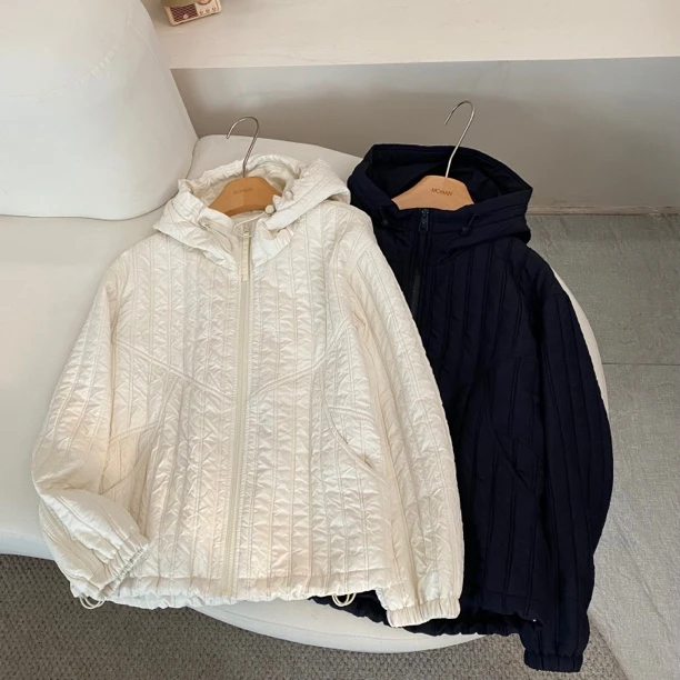 【墨涵精选】拼接显瘦时尚气质休闲短外套27658