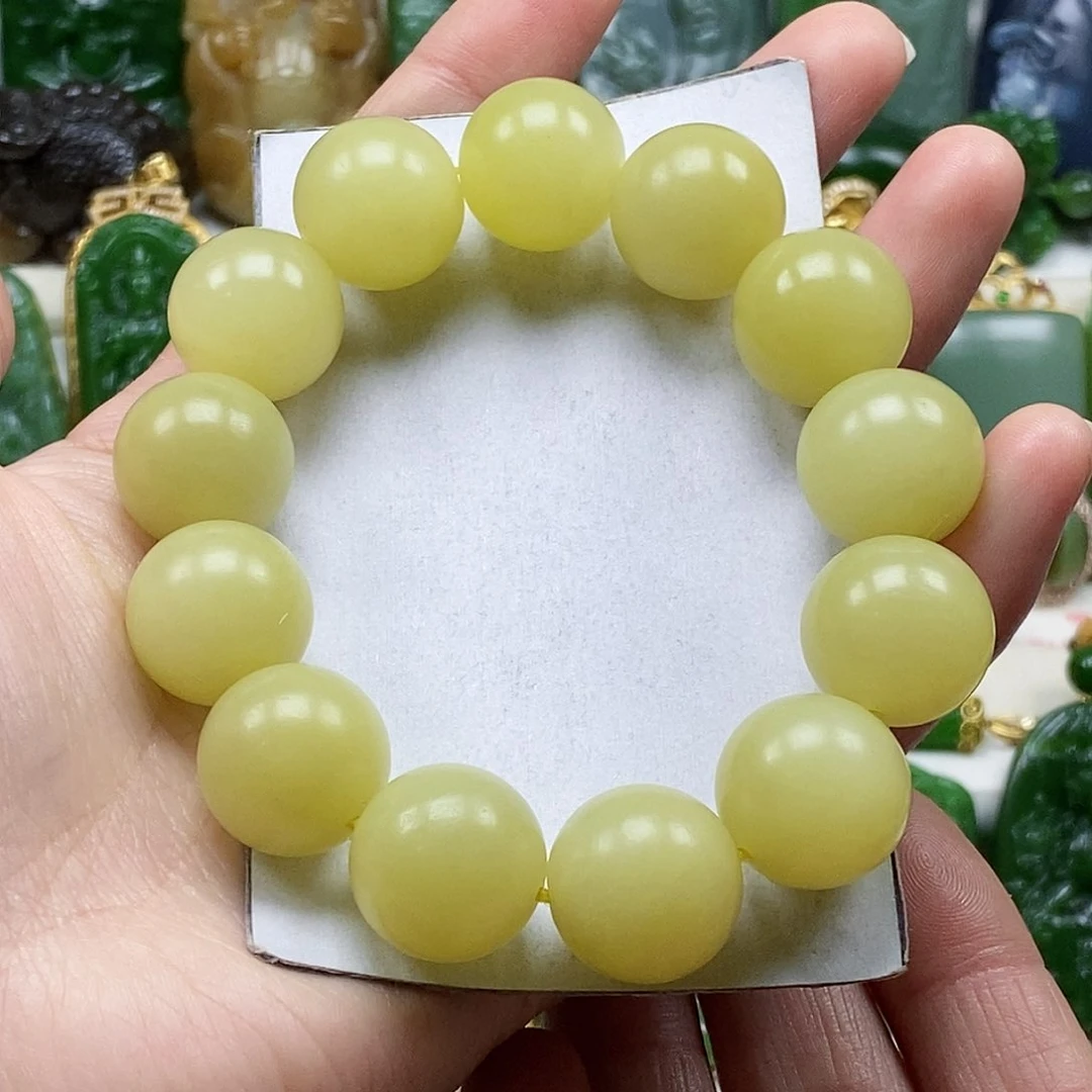 和田玉颈饰卡18未镶嵌