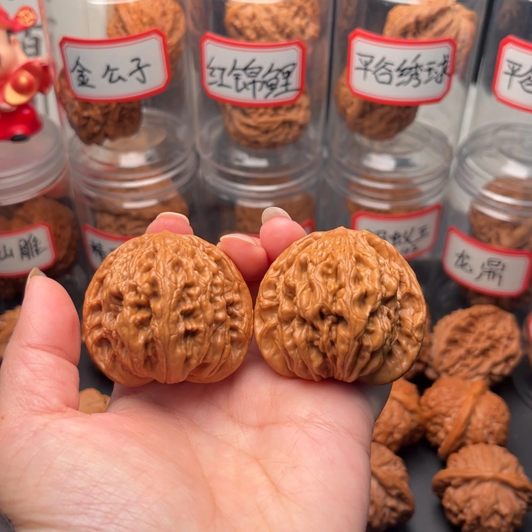 把件文玩核桃45全品粗筋虎