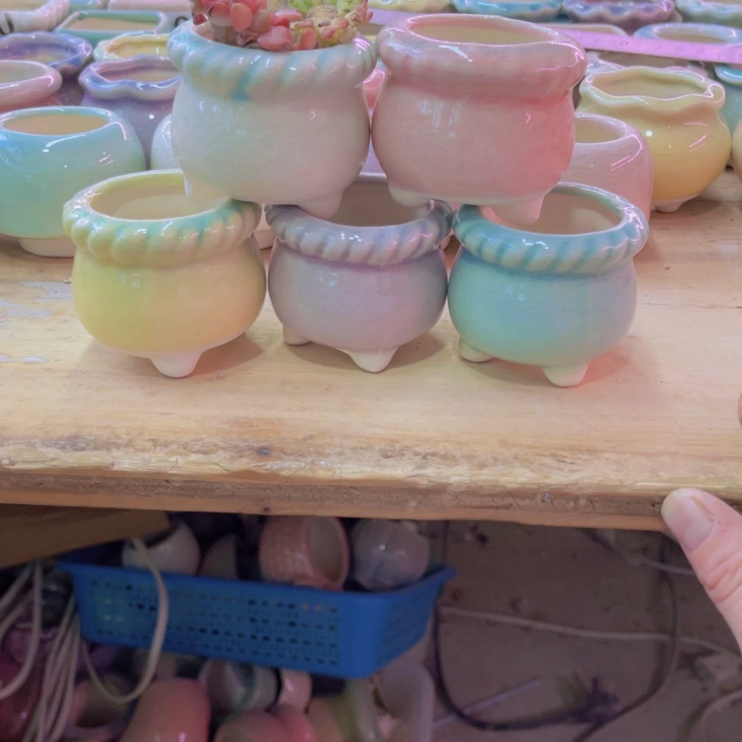 陶瓷花盆当场凑满12包邮