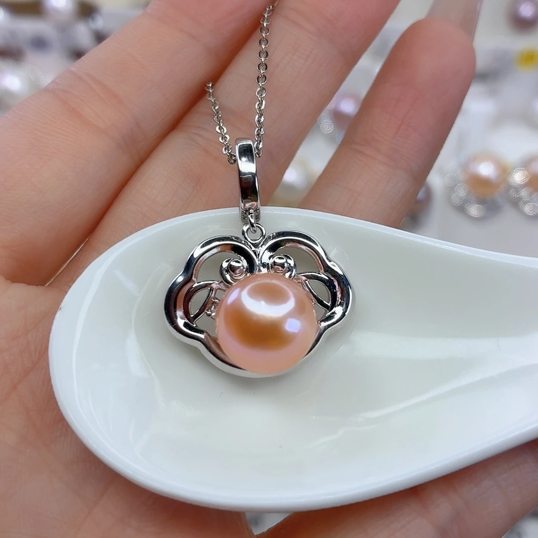 合金颈饰淡水珍珠