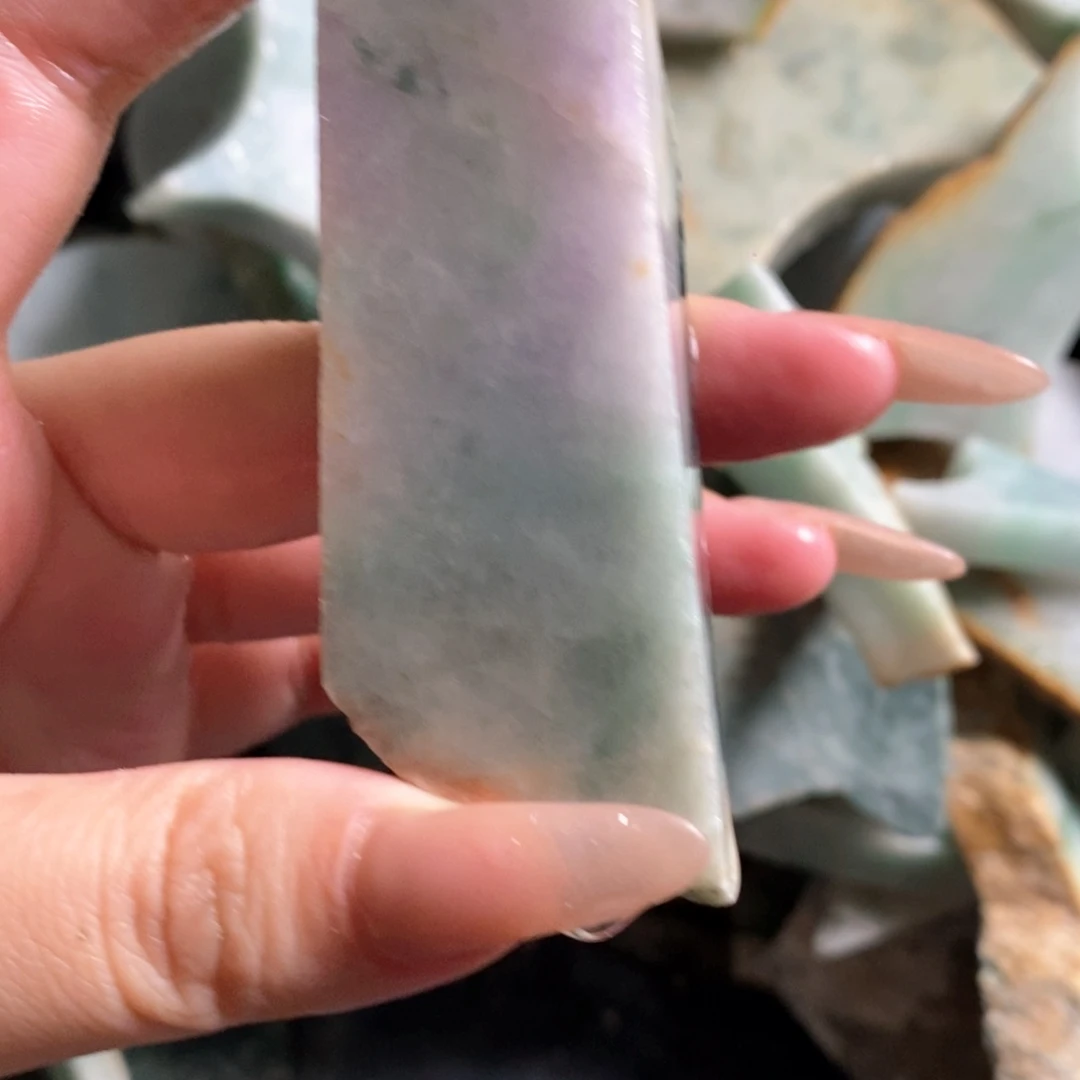 颈饰未镶嵌翡翠天然翡翠