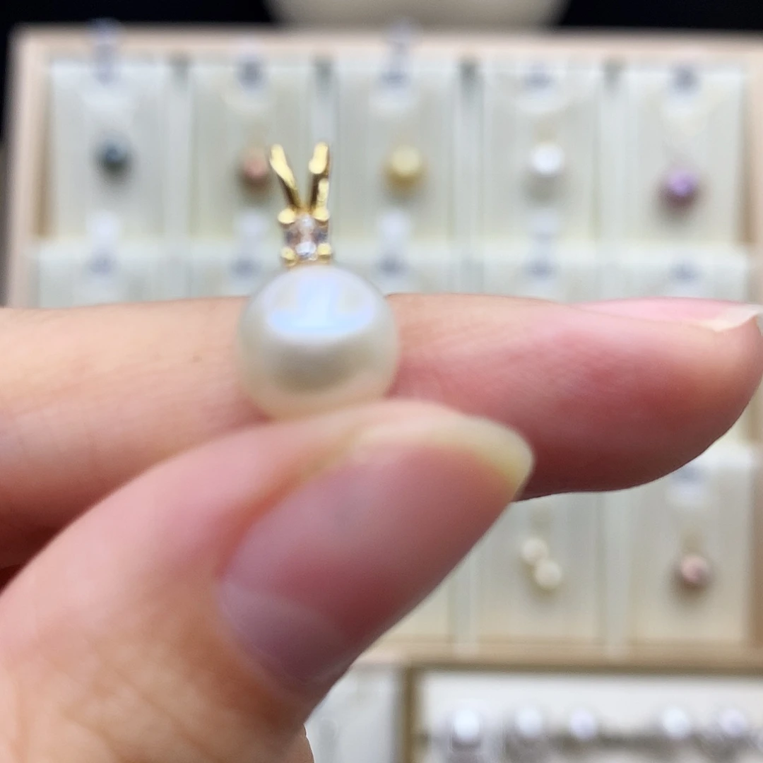 合金颈饰淡水珍珠