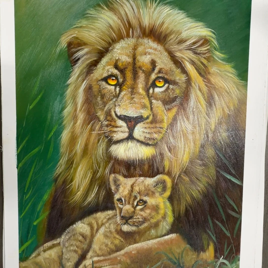 油画加油加油努力加油努力