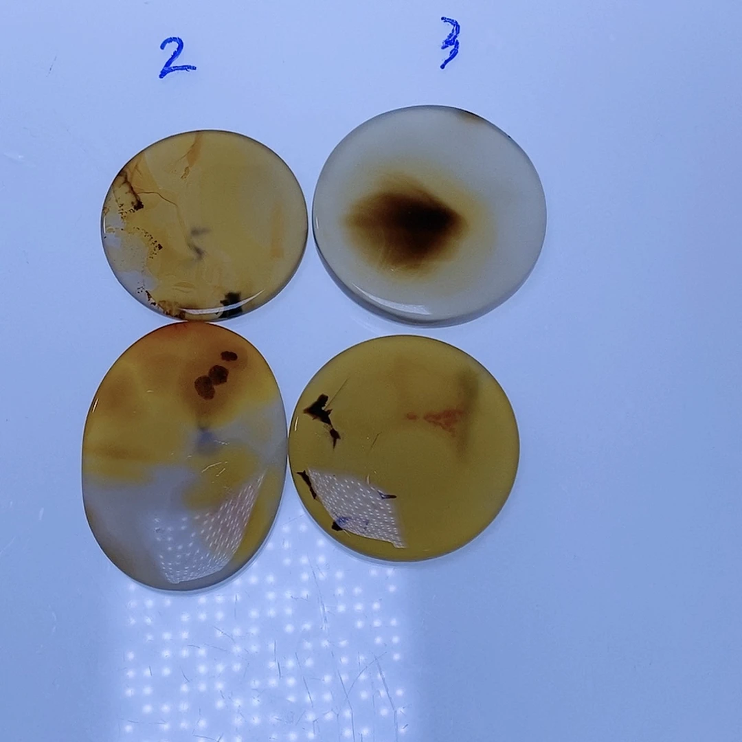 玛瑙/玉髓珠宝半成品未镶嵌爱*孓