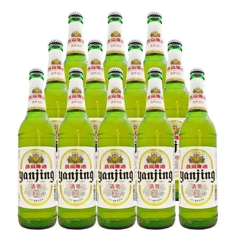 燕京啤酒清爽大绿棒500ML*12瓶