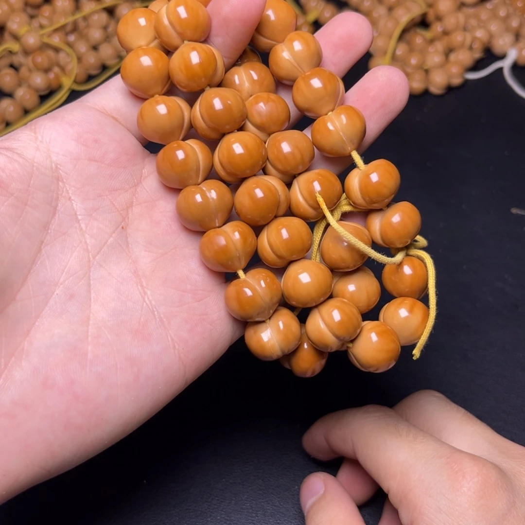 手串猴头核桃屁桃瑕疵15+