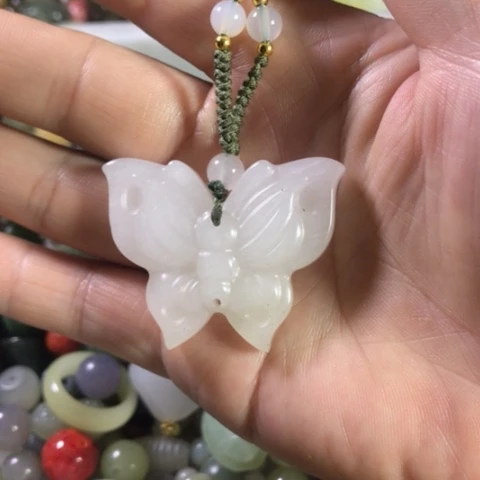 手链未镶嵌和田玉（糖玉）
