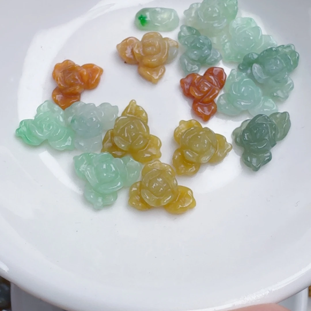 翡翠散珠花花一个可以选