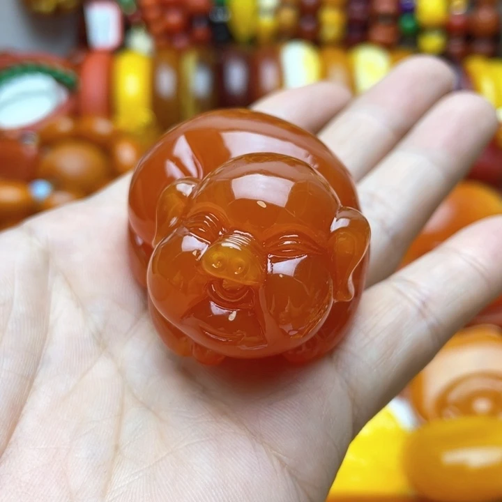 树脂制品64号小猪摆件