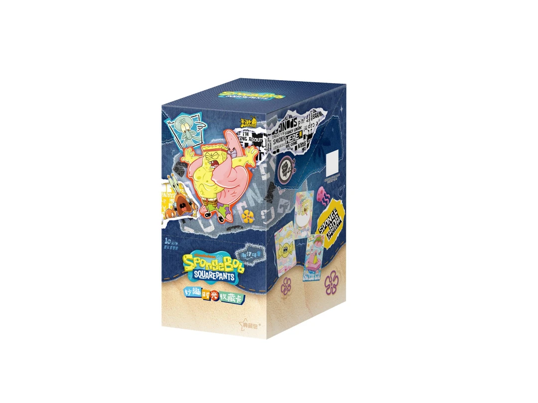 【浮浮平拆】海绵宝宝妙趣时光典藏包第二弹代拆