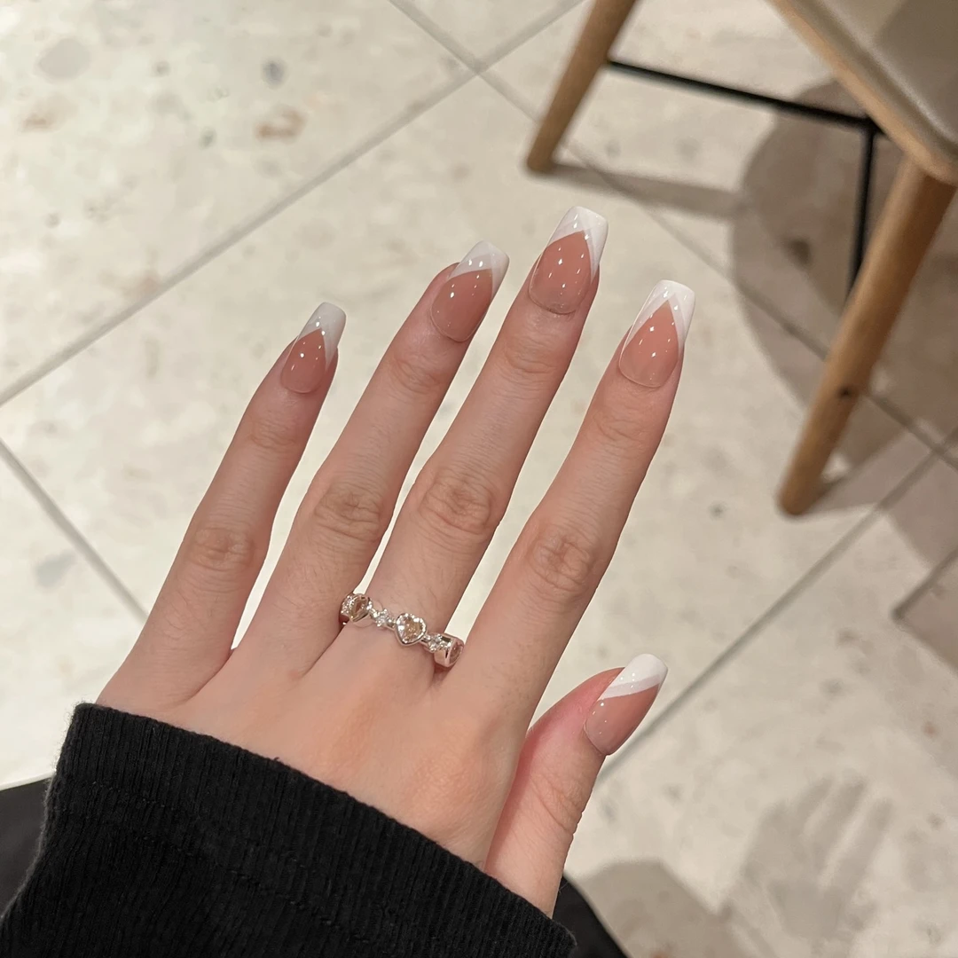 肉桂奶酪美甲穿戴甲2024年新款纯手工穿戴甲中T高级感小众显白