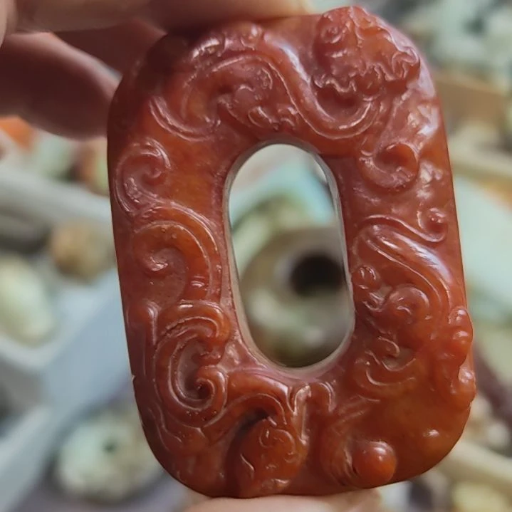 和田玉（糖玉）未镶嵌挂件