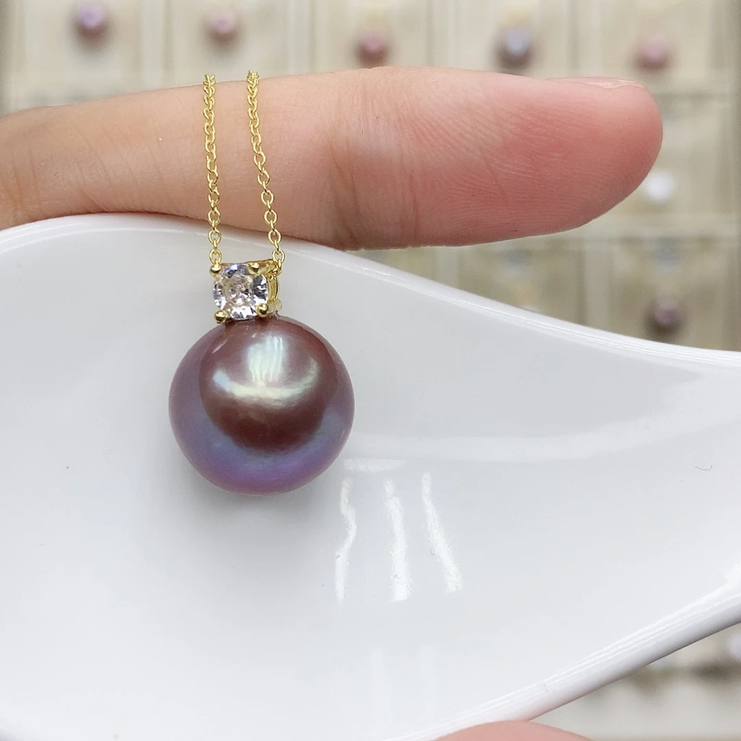 淡水珍珠颈饰合金